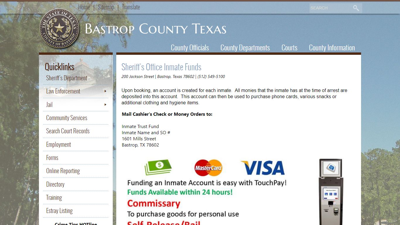 Bastrop County, TX
